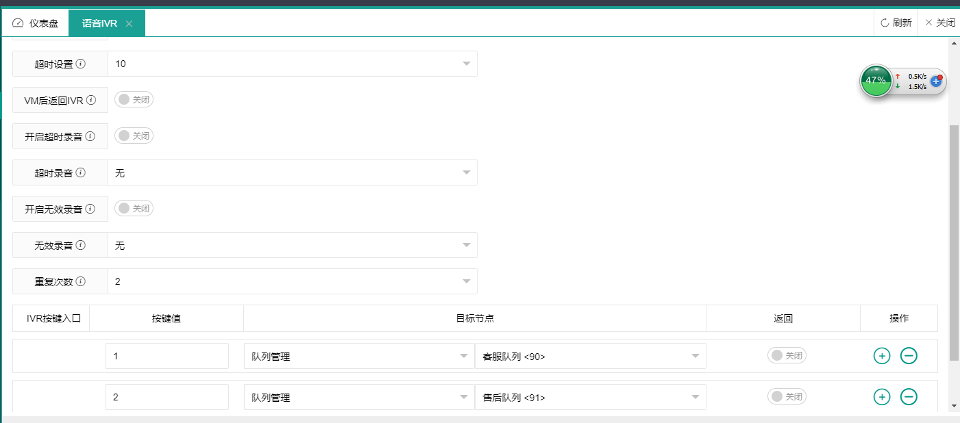 外呼系統交互式語音應答